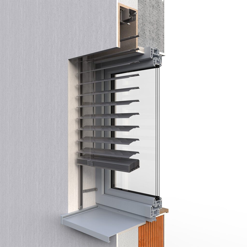 Podomietková schránka, montáž do otvoru